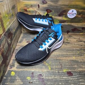 NEW 2021 Carolina Panthers Nike NFL Air Zoom Pegasus‎ 38 Women Run Shoe Sz 5.5